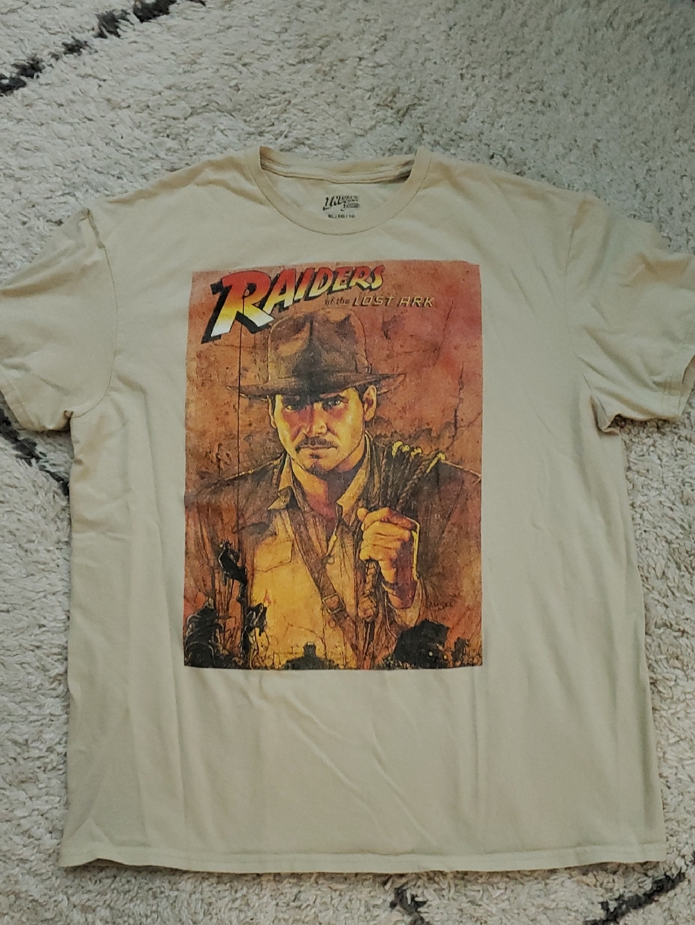 Vintage- super soft lived in, Indiana Jones Raiders of the Lost Ark tee